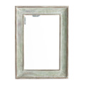 Hot Sales Distressed Finish Framed Wall Mirror Rustic Style for Home Decoration